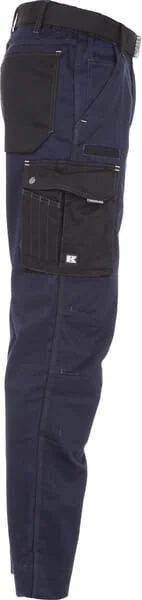 Kramp - KW102024079128 - Unisex Work Pants, 4XL, W47-51", Blue-Black, Kramp Original