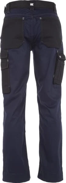 Kramp - KW102024079134 - Unisex Work Pants, 5XL, W48-52", Blue-Black, Kramp Original