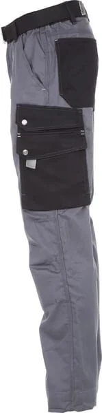 Kramp - KW102024090134 - Unisex Work Pants, 5XL, W48-52", Grey-Black, Kramp Original