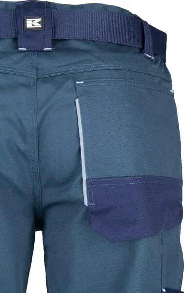 Kramp - KW102030082098 - Unisex Work Pants, L, W35-39", Blue-Green, Kramp Original