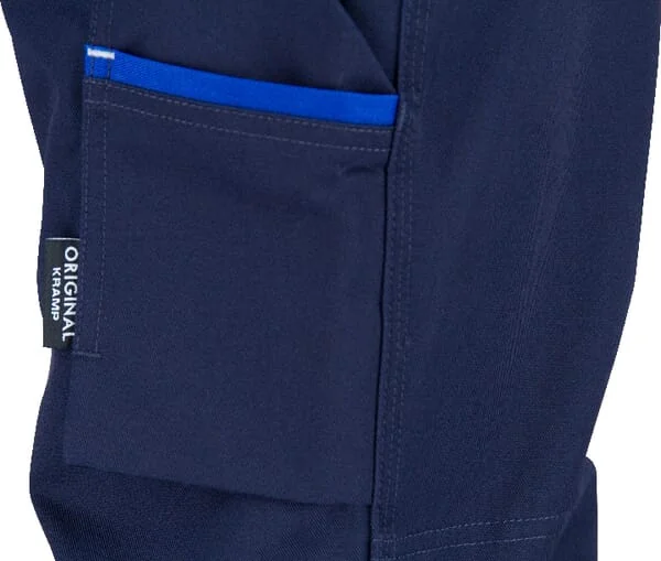 Kramp - KW102030085075 - Work Pants, Unisex, 2xs, W26-30", Blue, Kramp Original