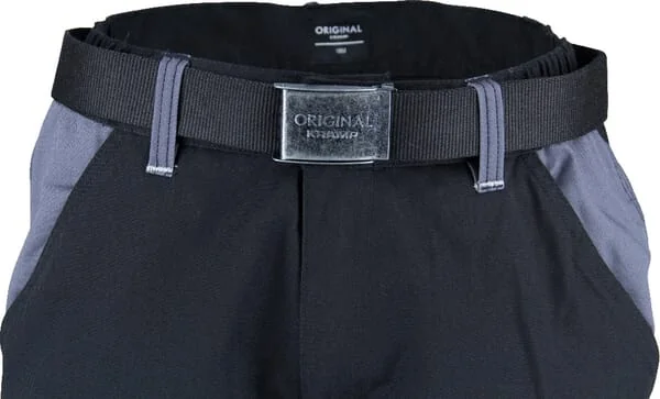 Kramp - KW102030089085 - Work Trousers, Unisex, S, W30-34", Black-Grey, Kramp Original