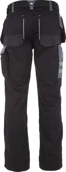 Kramp - KW102830089092 - Pants, Unisex, M, W32-36", Black-Grey, Kramp Original