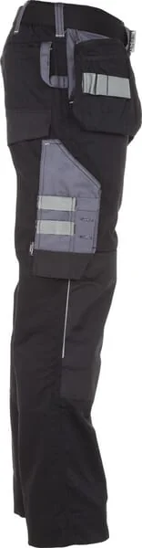 Kramp - KW102830089092 - Pants, Unisex, M, W32-36", Black-Grey, Kramp Original