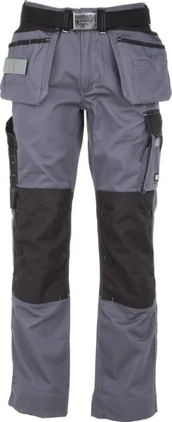 Kramp - KW102830090092 - Pants, Unisex, M, W32-36", Grey/Black, Kramp Original