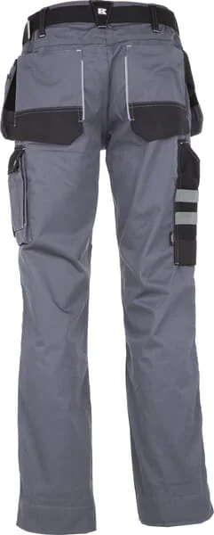 Kramp - KW102830090092 - Pants, Unisex, M, W32-36", Grey/Black, Kramp Original