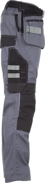 Kramp - KW102830090114 - Pants, Unisex, 2XL, W41-45, Gray/Black, Kramp