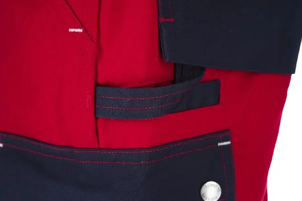 Kramp - KW103030080098 - Overall, Size L UK:38-40, Red-Blue, Kramp