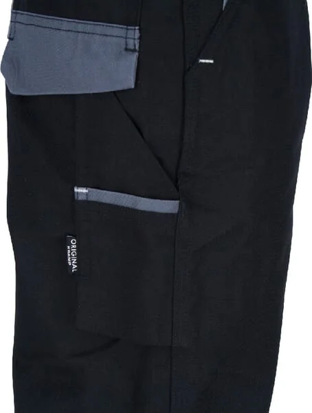Kramp - KW103230089002 - Children's Overall, Up To 2 Years, Black-Grey, Kramp Original