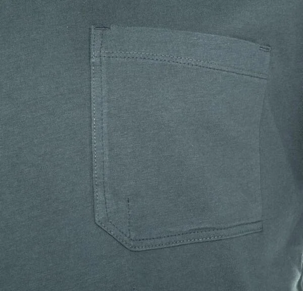 Kramp - KW106830082046 - Short Sleeve T-Shirt Green/Navy Blue XS