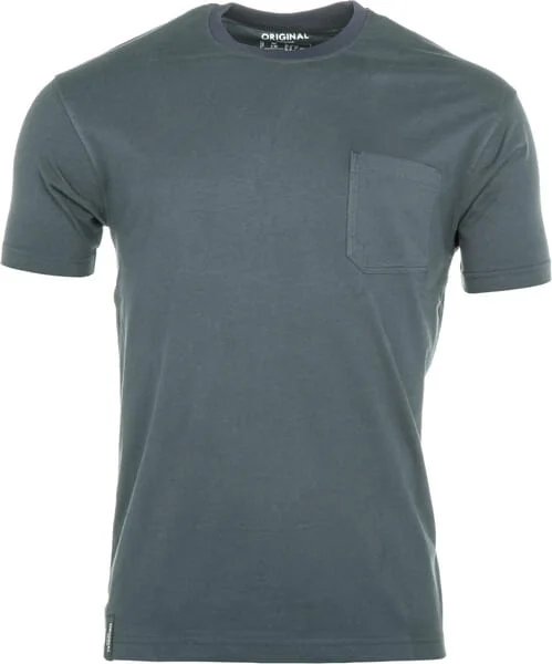 Kramp - KW106830082050 - Short Sleeve T-Shirt Green/Navy Blue M