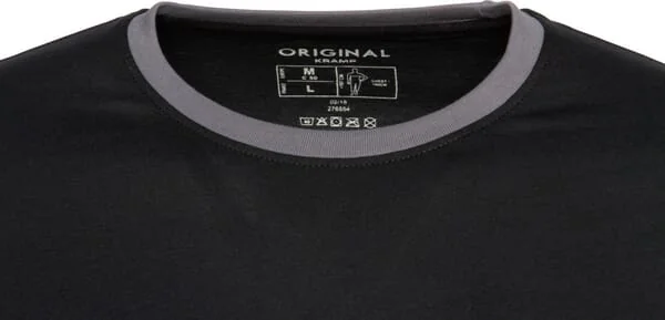 Kramp - KW106830089062 - Short Sleeve T-Shirt Black-Grey 3XL