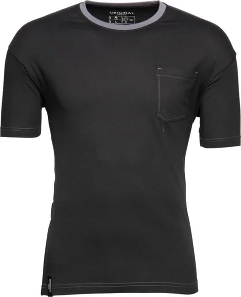 Kramp - KW106830089068 - Short Sleeve T-Shirt Black-Grey 5XL