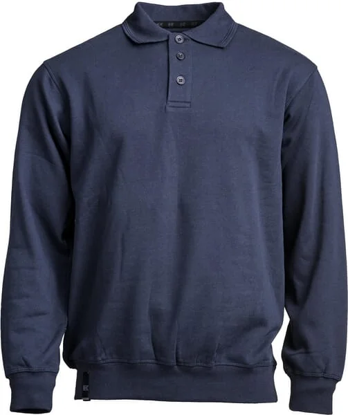 Kramp - KW106930536056 - Long Sleeve Polo Shirt Navy Blue Xl