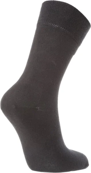 Kramp - KW12900020142 - Cotton Socks 39-42, Black, 3 Pairs