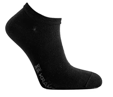 Kramp - KW12900030338 - Low Sport Socks 35-38, Black, 3 Pairs