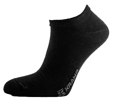 Kramp - KW12900030346 - Low Sport Socks, 43-46, Black, 3 Pairs
