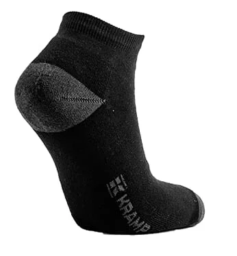 Kramp - KW12900040343 - Sport Socks UK: 6-8 (39-43), Black, 2 Pairs