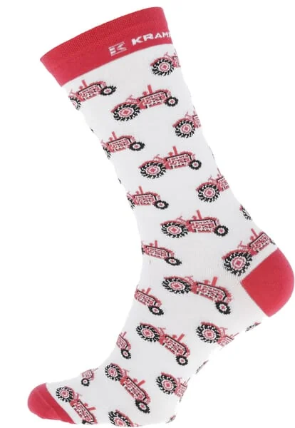 Kramp - KW1290006042 - Socks With Fun Pattern, 39-42, 3 Pairs