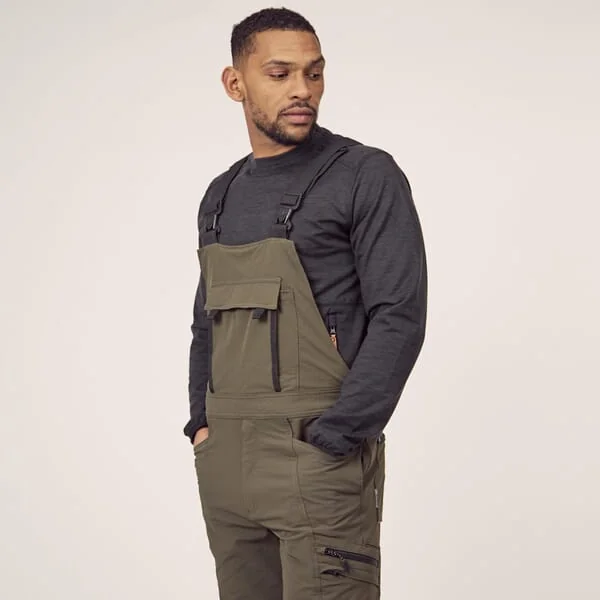 Kramp - KW203445002080 - Overalls, Size XS UK:28, Olive, 4 Way Stretch, Kramp