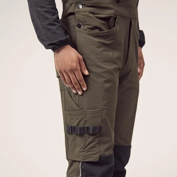Kramp - KW203445002106 - Overalls, Size XL UK:36-38, Olive, 4 Way Stretch, Kramp