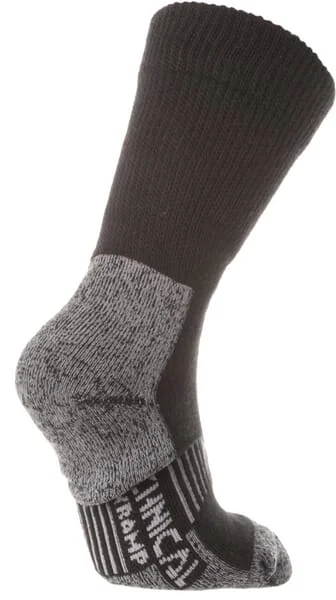 Kramp - KW22900120142 - 3/4 Thermal Socks, 39-42, Black-Gray