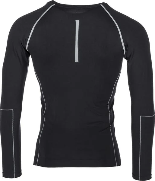 Kramp - KW235200001062 - Unisex Thermal Shirt Black Seamless Long Sleeve Polyamide/Polyester/Spandex
