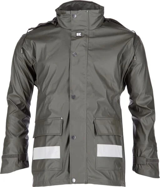 Kramp - KW3182025066 - Raincoat, Green, Size 4XL, EU:66, Kramp Protect