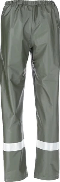 Kramp - KW3182125066 - Waterproof Trousers, Unisex, 4XL, W47-51", Green, Protect By Kramp
