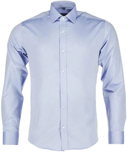 Kramp - KW407010238044 - Men's Blue Shirt Long Sleeves, Slim Fit, XL