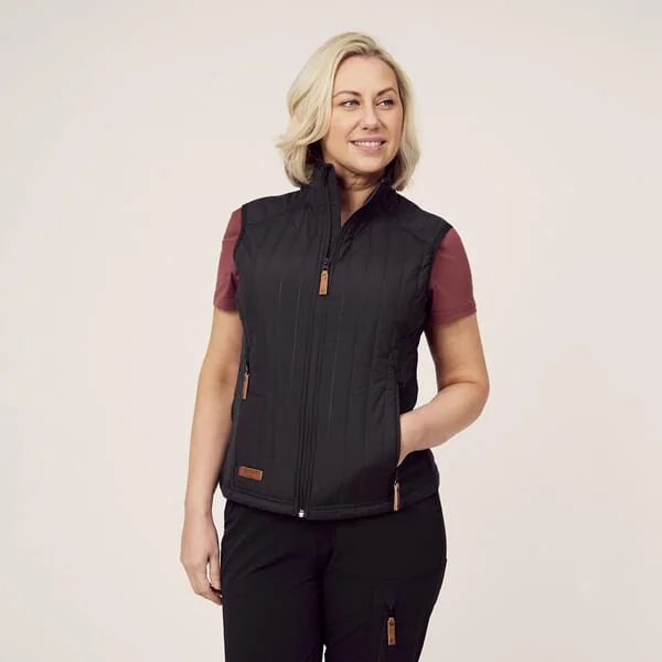 Kramp - KW5011501911048 - Hybrid/Fleece Vest Ladies, Charcoal S