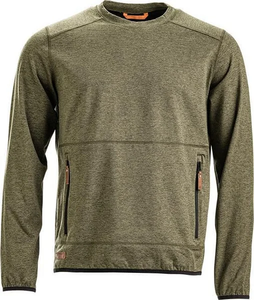 Kramp - KW506101802046 - Men's Olive Fleece T-Shirt, XS