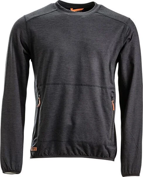 Kramp - KW506101811044 - Men's Dark Grey Fleece T-Shirt, 2XS