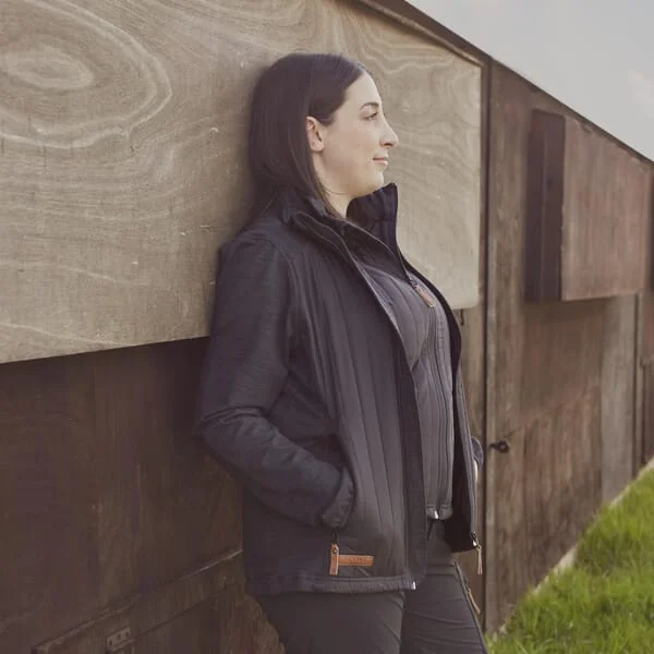 Kramp - KW506301911060 - Hybrid Fleece Jacket, Women's, Dark Grey, 2XL
