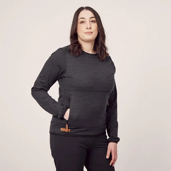 Kramp - KW506701811056 - Women's Fleece T-Shirt Dark Grey XL