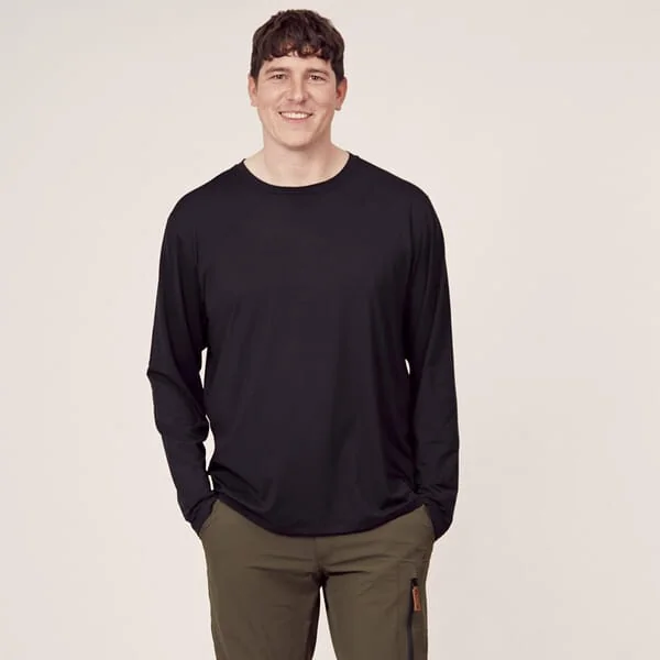 Kramp - KW507002201056 - Men's Long Sleeve T-Shirt, Black XL