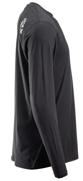 Kramp - KW507002201066 - Men's Long Sleeve T-Shirt, Black 4XL