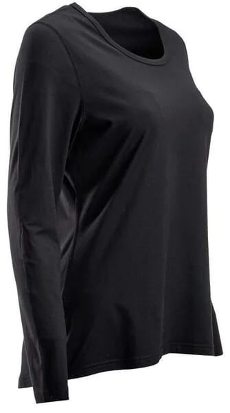 Kramp - KW507102201044 - Women's Long Sleeve T-Shirt, Black 2XL