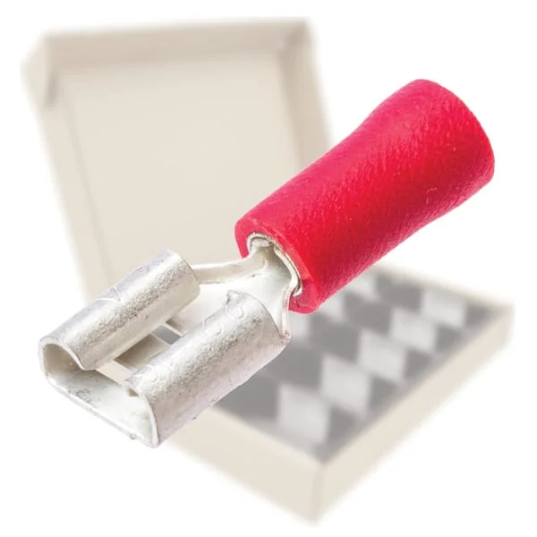 Kramp - KWS00701 - Drawer Assortment Crimp Terminals Red 1/2