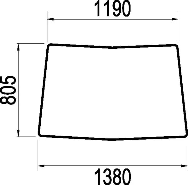 Kramp - L112972N - Windscreen