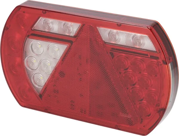 Kramp - L26060P6LH1 - Multifunction Rear LH Light LED, 12V, 236x140x24.3mm, Bayonet 6-Pin, Kramp