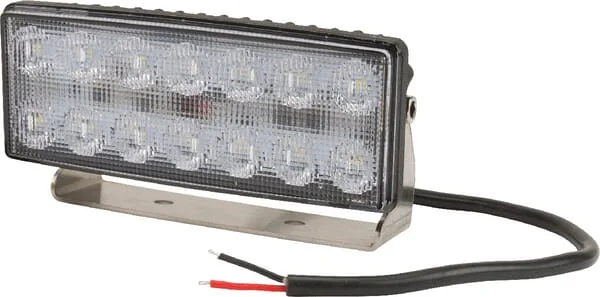 Kramp - LA10048 - LED Work Light, 42W, 3800LM, Rectangular, 10/30V, 140.2x41.8x57.2mm, Flood, Kramp