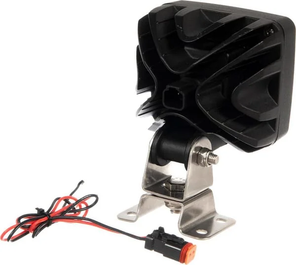 Kramp - LA10410R - LED Work Light 67W Square 10/30V White Deutsch Plug Wide Flood