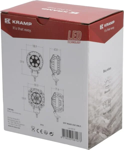 Kramp - LA10510 - Work Light 21W 2000 LM