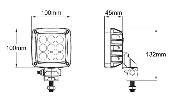 Kramp - LA10555 - Arbeitsleuchte LED