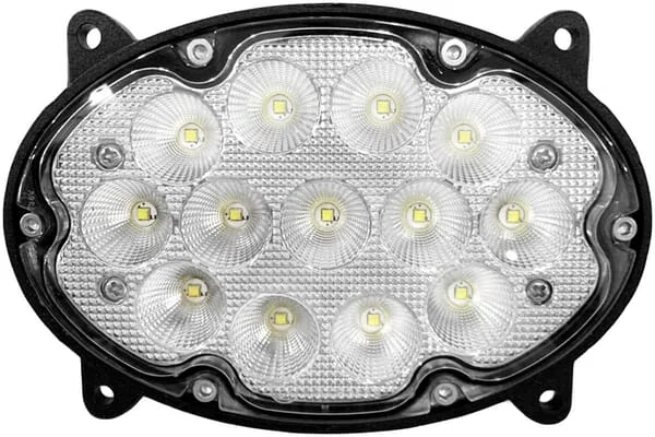 Kramp - LA10600 - Work Light LED, 39W, 3500LM, Oval, 10/30V, 138x93x69mm, Wide Flood, 13 LEDs