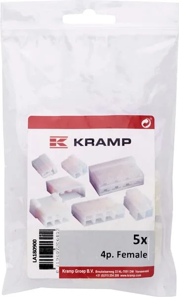 Kramp - LA180900 - Plug Housing 4 Pole, Female