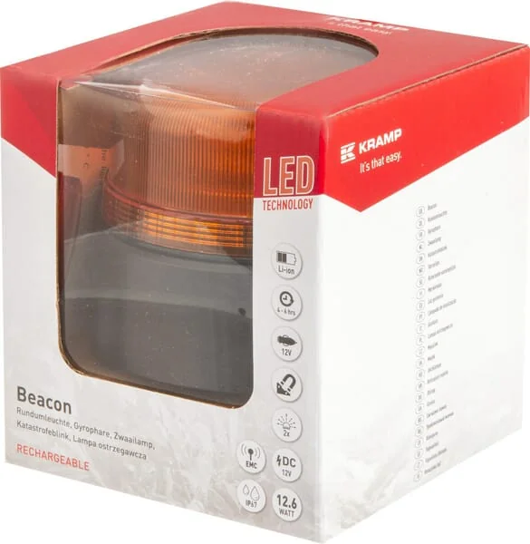 Kramp - LA20029 - Beacon LED Rechargeable