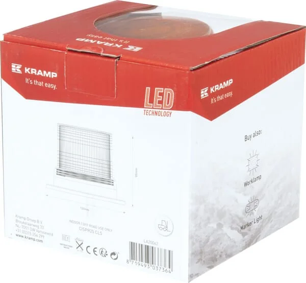 Kramp - LA20062 - Beacon LED, 10-110V, Bolt On
