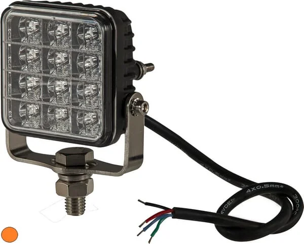 Kramp - LA20066 - Warning Light LED, 10-30V, Amber, 12 LEDs, Kramp
